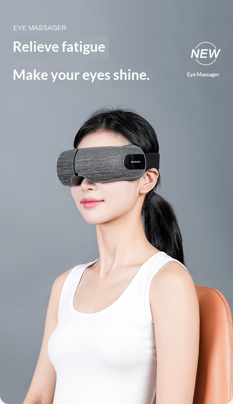 Electric Eye Massager With Warm Compress Cordless