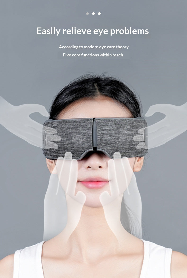 Electric Eye Massager With Warm Compress Cordless