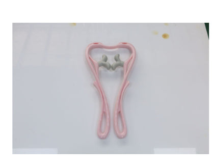 Multifunctional Manual Six-wheel Neck Massager for Comfort